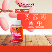 Biotina + colágeno