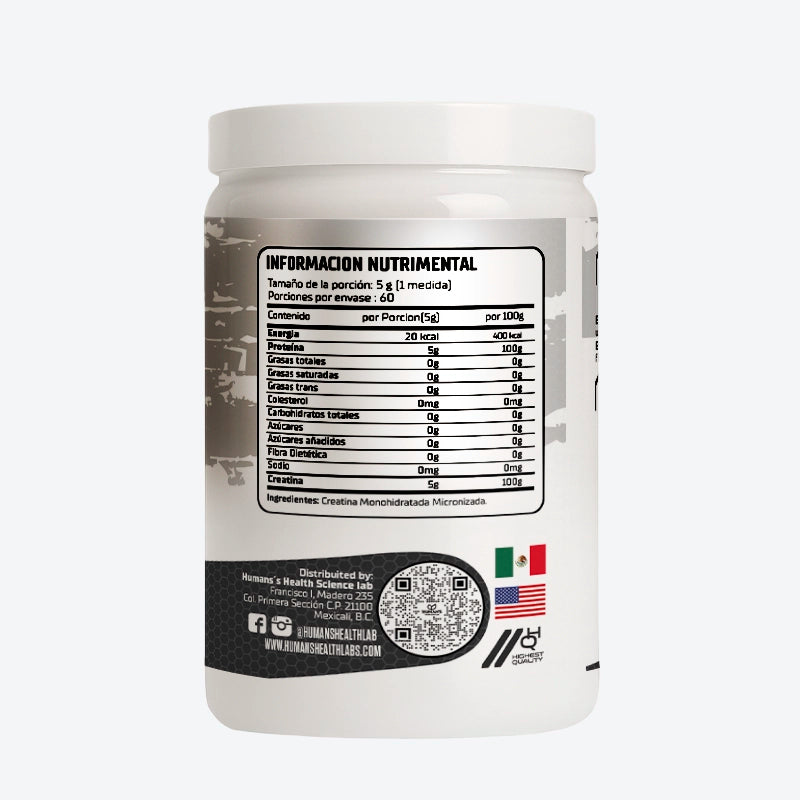 Creatina Monohidratada Micronizada 300GR