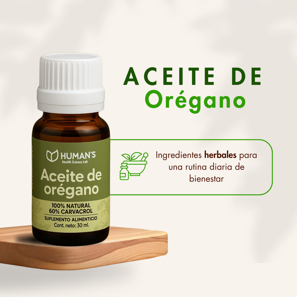 Aceite de oregano 30ml