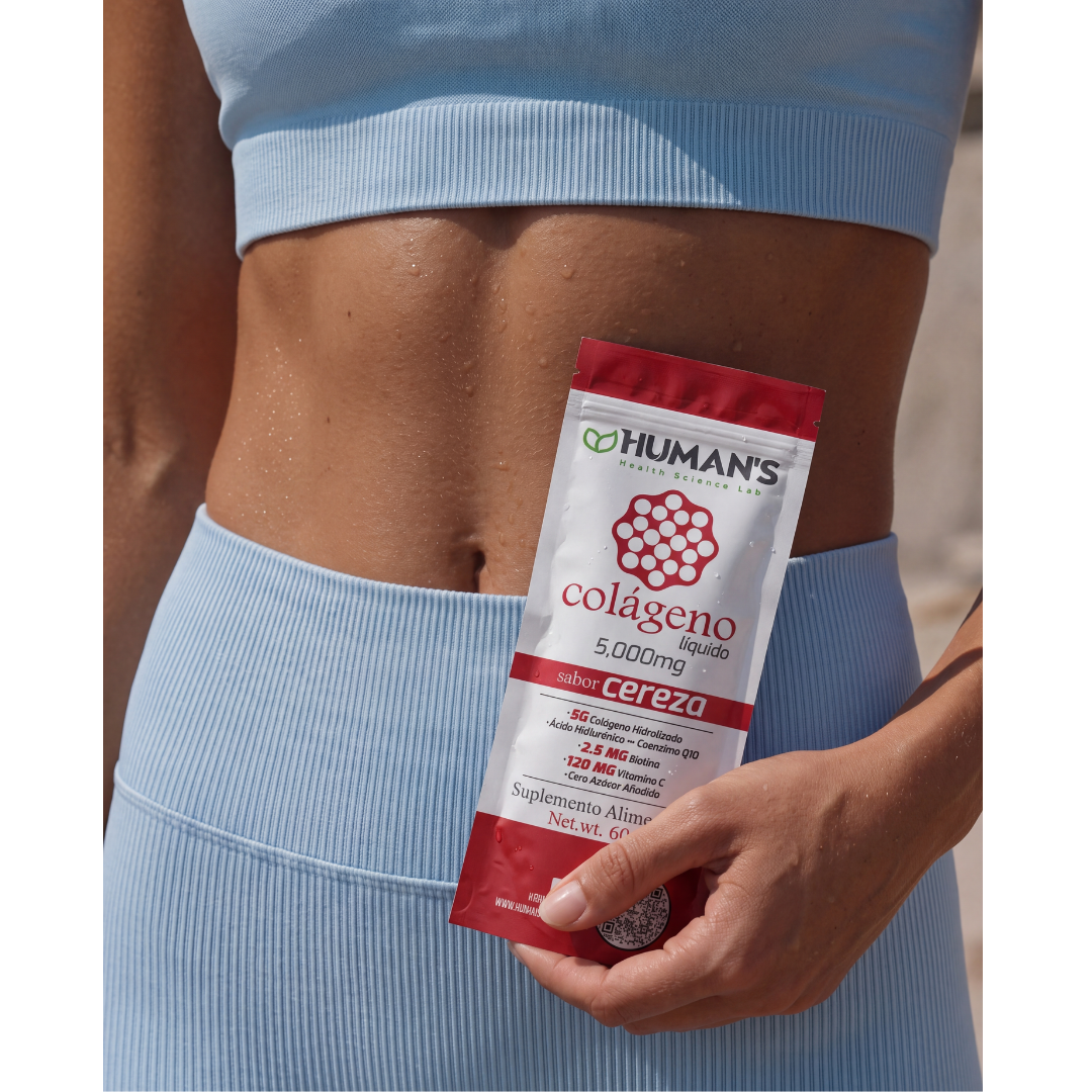 Colágeno Líquido Hidrolizado 5000mg con Ácido Hialurónico, Coenzima Q10 y Vitamina C