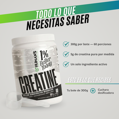 Creatina Monohidratada Micronizada 300GR