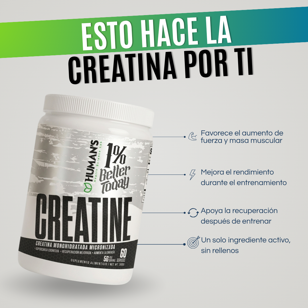 Creatina Monohidratada Micronizada 300GR