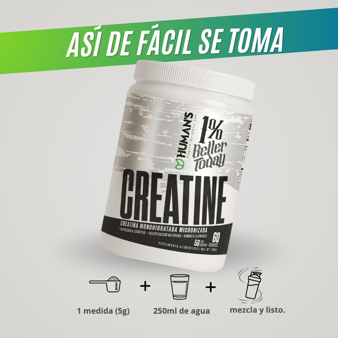 Creatina Monohidratada Micronizada 300GR