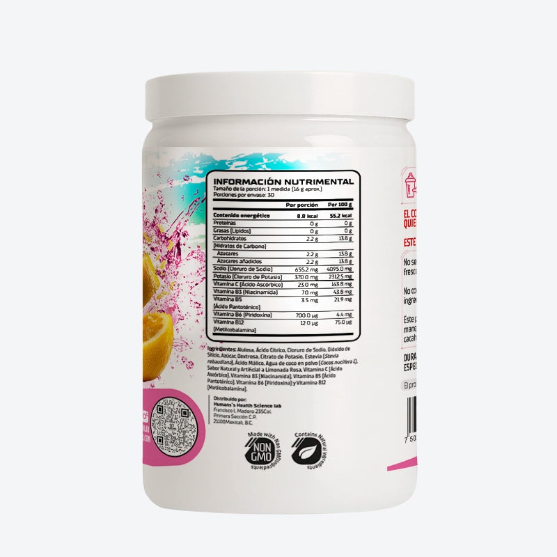 Electrolytes Pink Limonade  480gr