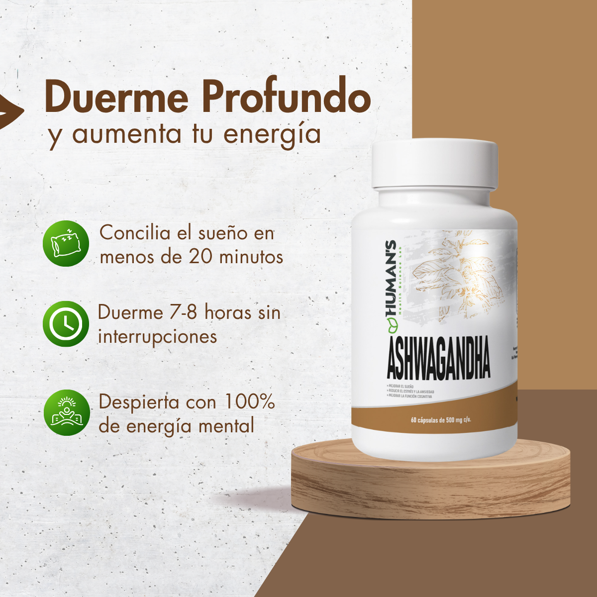 ASHWAGHANDA CON 60 CPS
