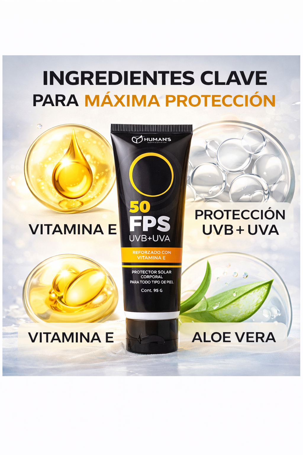 Bloqueador Solar 50 FPS
