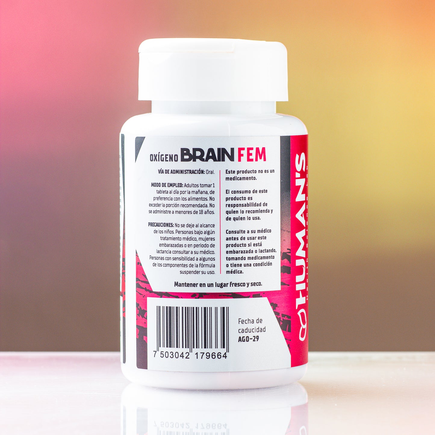Oxigeno Brain Fem con 60 tbs