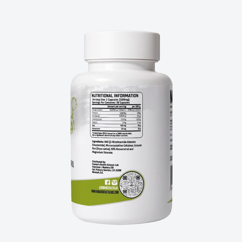 NAD+ Resveratrol (Nicotamida Adenia Dineclotido)
