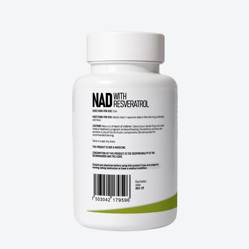 NAD+ Resveratrol (Nicotamida Adenia Dineclotido)