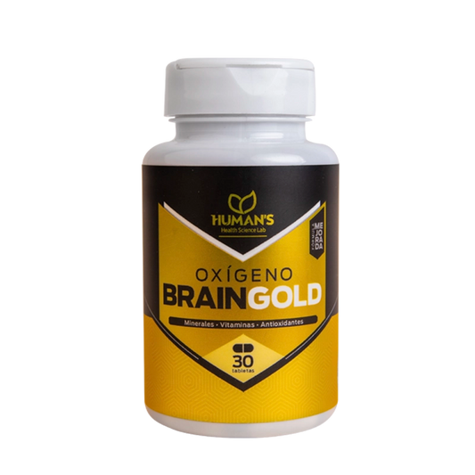 Oxigeno Brain Gold - 30 tabletas.