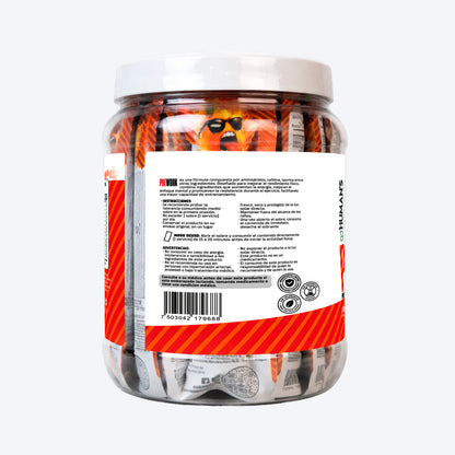 Pre Workout en Gel Humans – Mango Picante | Energía, Enfoque y Rendimiento | 20 Sobres (60 g c/u)