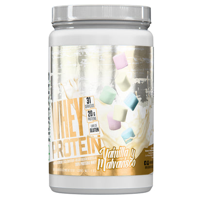 Proteína Whey Humans – Vainilla Malvavisco | 20 g de Proteína | Sin Azúcar Añadida | Libre de Gluten | 31 Porciones