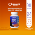 Humans Gluco Health –Para Soporte Articular y Movilidad | Con Glucosamina para Cartílago y Flexibilidad |30 Tabletas